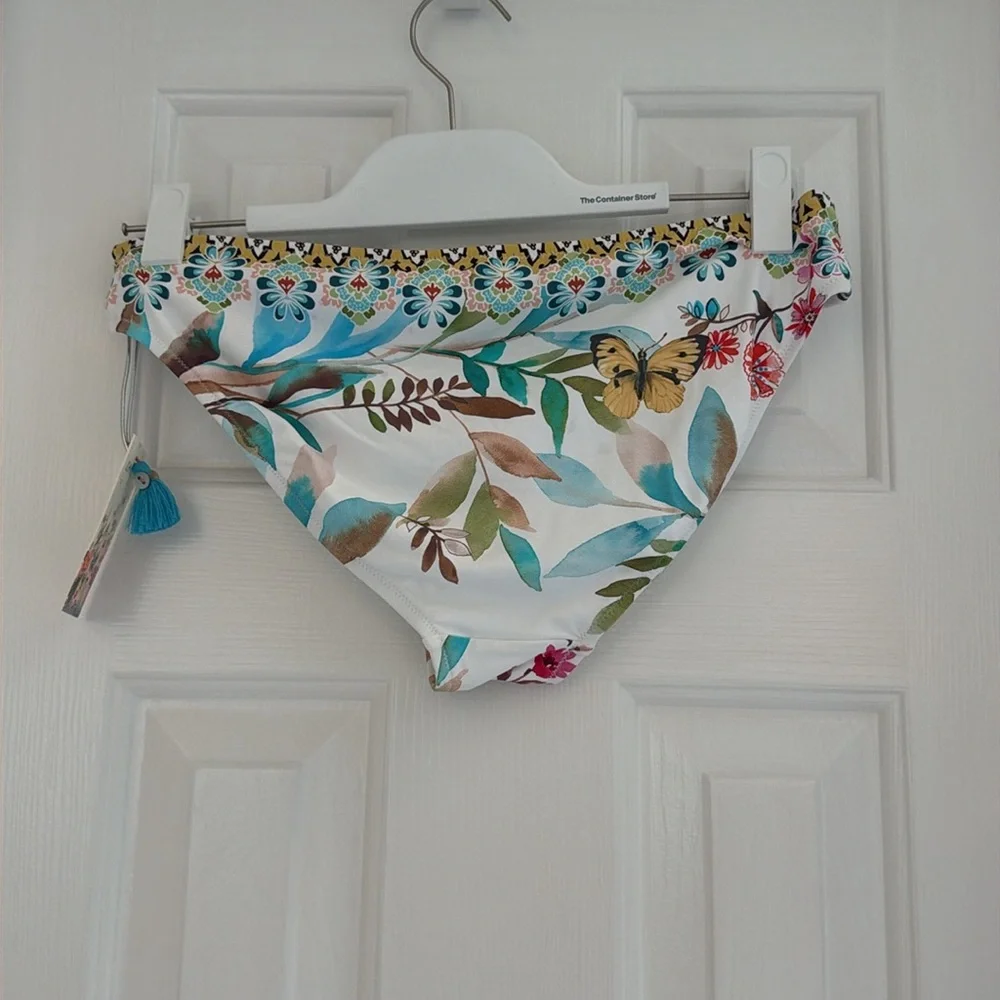 NWT Johnny Was dreamer hipster swim bottoms. Size medium